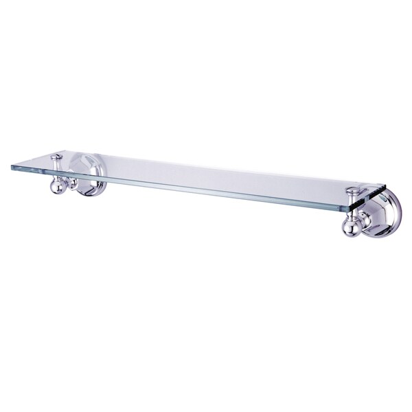 Kingston Brass Metropolitan Cosmetic Glass Shelf, Chrome BA4819C - main